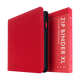 Vault X: 12-Pocket XL Exo-Tec® Zip Binder (Fire Red)