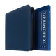 Vault X: 12-Pocket XL Exo-Tec® Zip Binder (Royal Blue)