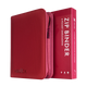 Vault X: 4-Pocket Exo-Tec® Zip Binder (Metallic Red)