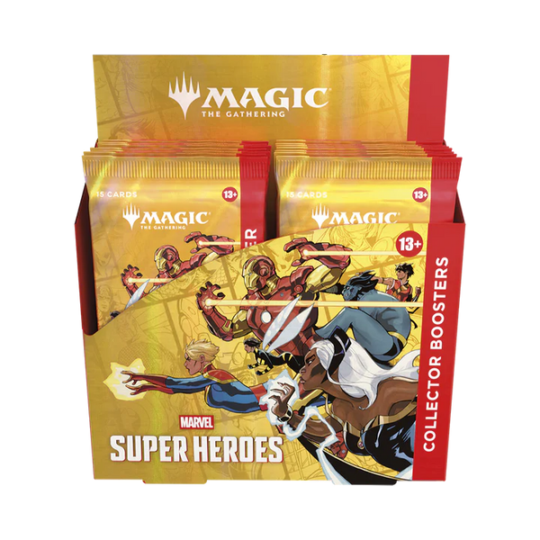 Magic: The Gathering - Universes Beyond - Marvel Super Heroes - Collector Booster Box (12x Packs)
