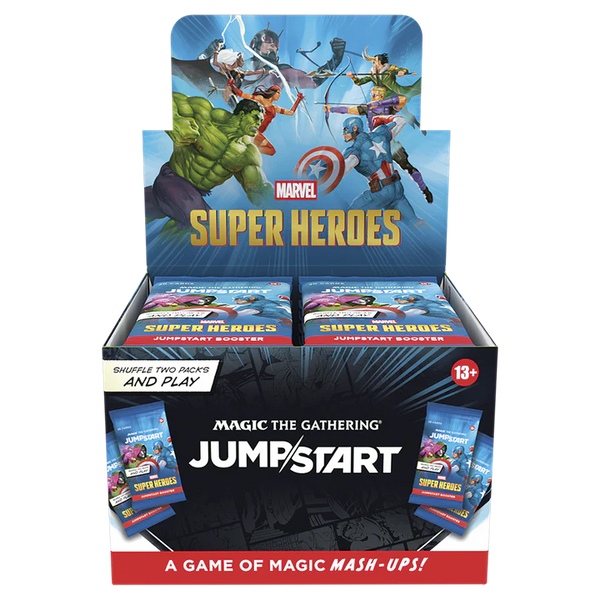 Magic: The Gathering - Universes Beyond - Marvel Super Heroes - Jumpstart Booster Box (24x Packs)