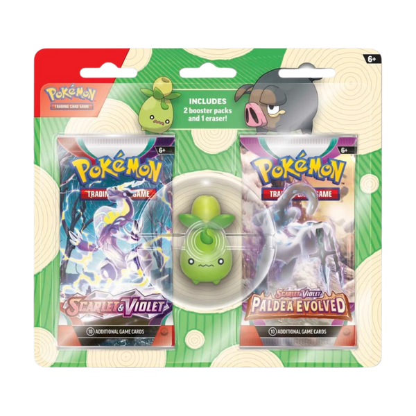 Pokemon TCG: Back to School Eraser Blister 2023 (Smoliv)