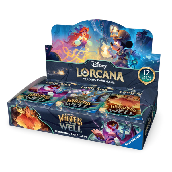 Disney Lorcana Trading Card Game: Whispers In The Well - Booster Box