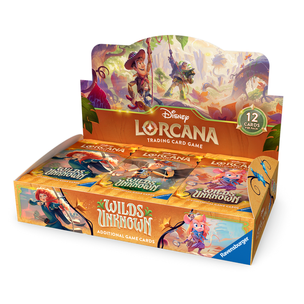 Disney Lorcana Trading Card Game: Wilds Unknown - Booster Box