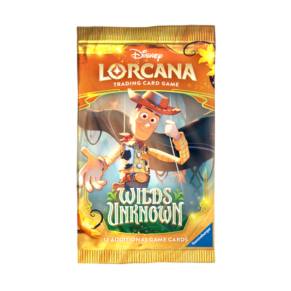Disney Lorcana Trading Card Game: Wilds Unknown - Booster Pack