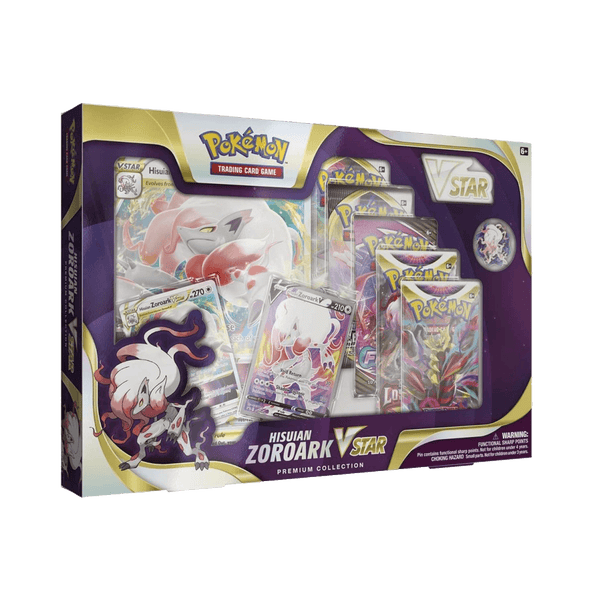 Pokemon TCG: Hisuian Zoroark VStar Premium Collection