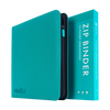 Vault X: 12-Pocket Exo-Tec® Zip Binder (Ocean Blue)