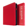 Vault X: 12-Pocket Exo-Tec® Zip Binder (Fire Red)