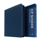 Vault X: 12-Pocket Exo-Tec® Zip Binder (Royal Blue)