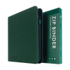 Vault X: 12-Pocket Exo-Tec® Zip Binder (Forest Green)