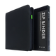 Vault X: 12-Pocket Exo-Tec® Zip Binder (Signature Black)