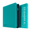 Vault X: 12-Pocket XL Exo-Tec® Zip Binder (Ocean Blue)