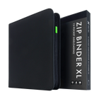 Vault X: 12-Pocket XL Exo-Tec® Zip Binder (Signature Black)