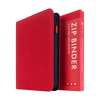 Vault X: 9-Pocket Exo-Tec® Zip Binder (Fire Red)