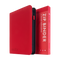 Vault X: 9-Pocket Exo-Tec® Zip Binder (Fire Red)