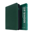 Vault X: 9-Pocket Exo-Tec® Zip Binder (Forest Green)