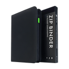 Vault X: 9-Pocket Exo-Tec® Zip Binder (Signature Black)