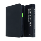 Vault X: 4-Pocket Exo-Tec® Zip Binder (Signature Black)