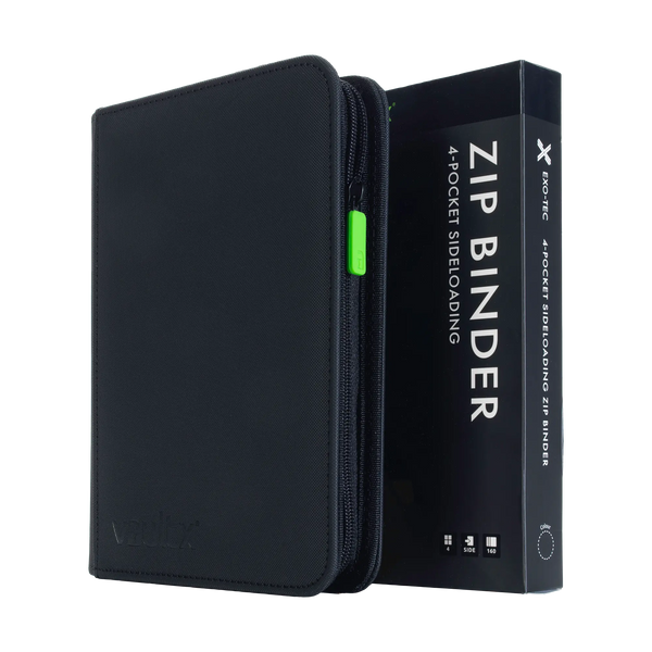 Vault X: 4-Pocket Exo-Tec® Zip Binder (Signature Black)