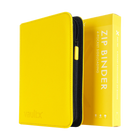 Vault X: 4-Pocket Exo-Tec® Zip Binder (Sunrise Yellow)