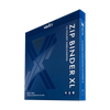 Vault X: 12-Pocket XL Exo-Tec® Zip Binder (Royal Blue)