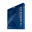 Vault X: 12-Pocket XL Exo-Tec® Zip Binder (Royal Blue)