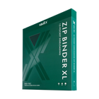 Vault X: 12-Pocket XL Exo-Tec® Zip Binder (Forest Green)