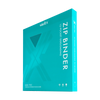 Vault X: 12-Pocket Exo-Tec® Zip Binder (Ocean Blue)