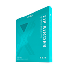 Vault X: 12-Pocket Exo-Tec® Zip Binder (Ocean Blue)
