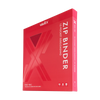 Vault X: 12-Pocket Exo-Tec® Zip Binder (Fire Red)