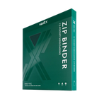 Vault X: 12-Pocket Exo-Tec® Zip Binder (Forest Green)