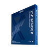 Vault X: 12-Pocket Exo-Tec® Zip Binder (Royal Blue)