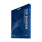 Vault X: 9-Pocket Exo-Tec® Zip Binder (Royal Blue)