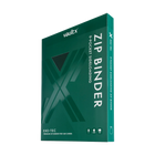 Vault X: 9-Pocket Exo-Tec® Zip Binder (Forest Green)