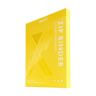 Vault X: 9-Pocket Exo-Tec® Zip Binder (Sunrise Yellow)