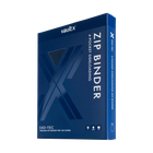 Vault X: 4-Pocket Exo-Tec® Zip Binder (Royal Blue)