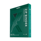 Vault X: 4-Pocket Exo-Tec® Zip Binder (Forest Green)