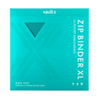 Vault X: 12-Pocket XL Exo-Tec® Zip Binder (Ocean Blue)