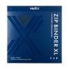 Vault X: 12-Pocket XL Exo-Tec® Zip Binder (Royal Blue)