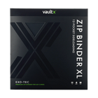 Vault X: 12-Pocket XL Exo-Tec® Zip Binder (Signature Black)