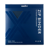 Vault X: 12-Pocket Exo-Tec® Zip Binder (Royal Blue)