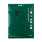 Vault X: 9-Pocket Exo-Tec® Zip Binder (Forest Green)