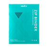 Vault X: 4-Pocket Exo-Tec® Zip Binder (Ocean Blue)