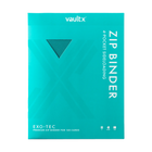 Vault X: 4-Pocket Exo-Tec® Zip Binder (Ocean Blue)
