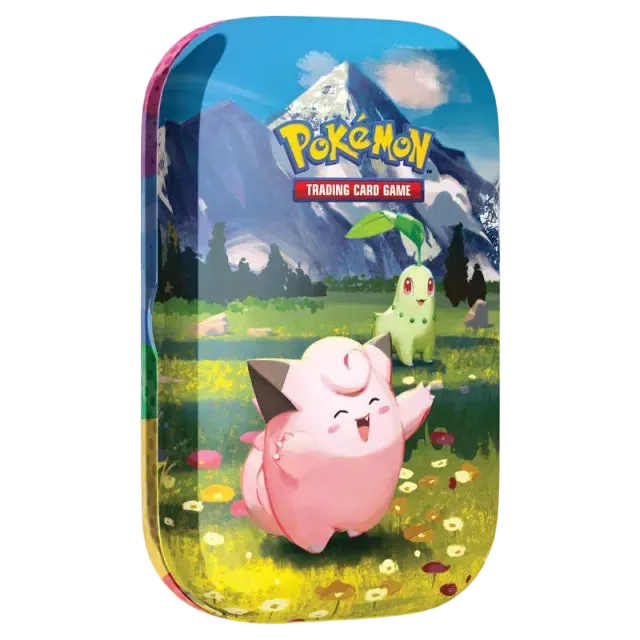 Pokemon TCG: Mega Evolution - Ascended Heroes - Mini Tin - Clefairy & Chikorita