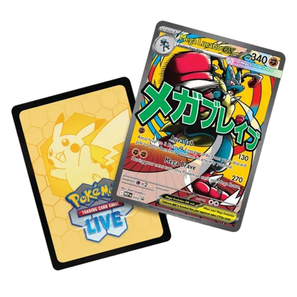 Pokemon TCG: Mega Evolution - Ascended Heroes - Premium Poster Collection - Mega Lucario
