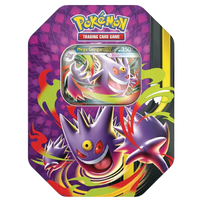 Pokemon TCG: Mega Moonlit Tin - Mega Gengar ex