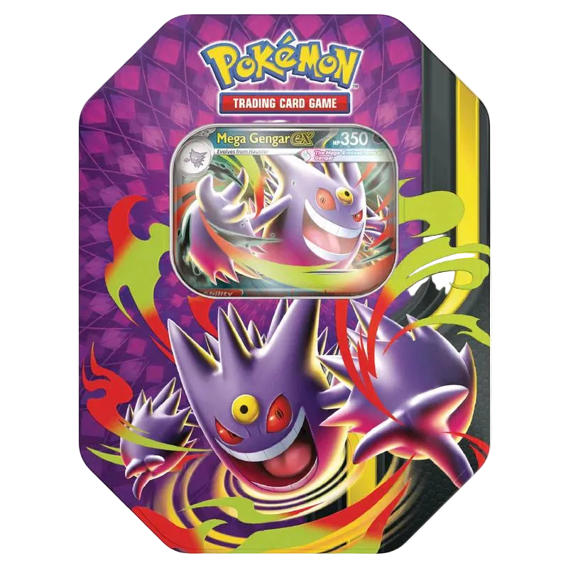 Pokemon TCG: Mega Moonlit Tin - Mega Gengar ex