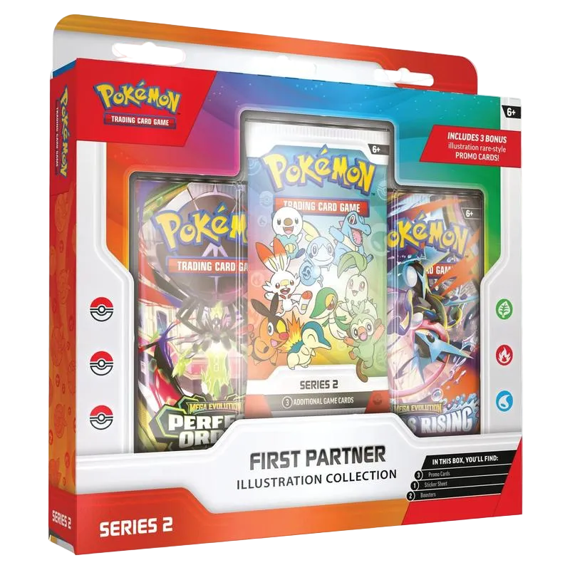 Pokemon TCG: First Partner Illustration Collection Box (Series 2)