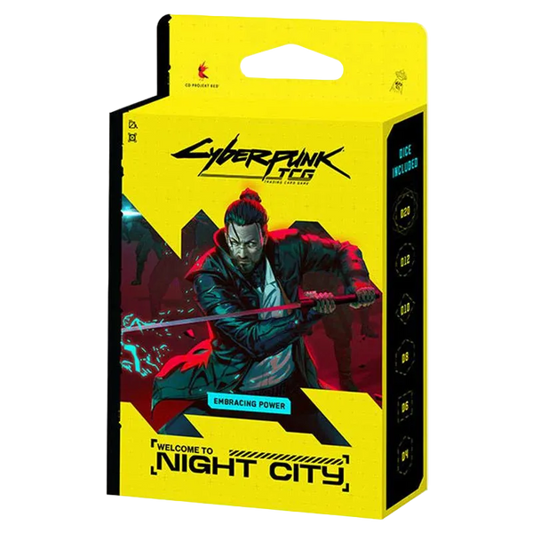 Cyberpunk TCG - Set 01 - Welcome to Night City - Starter Deck - Embracing Power